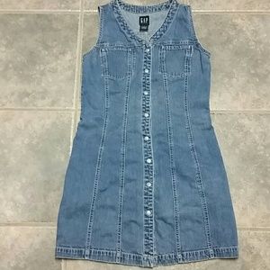 Gap jean dress